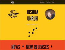 Tablet Screenshot of joshuaunruh.com